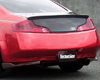 ChargeSpeed Bottom Line Carbon Rear Lip Caps Infiniti G35 Coupe 03-07