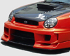 ChargeSpeed Type 2 Front Bumper w/ 3D Carbon Center Subaru WRX GDA 02-03