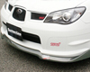 ChargeSpeed Bottom Line Type 2 FRP Front Lip Subaru STI GD-F 06-07