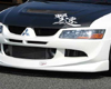 ChargeSpeed Front Lip Spoiler Mitsubishi EVO VIII 03-05