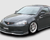 ChargeSpeed Bottom Line Carbon Front Lip Acura RSX DC5 05-06