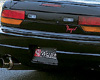 C-West Rear Half Spoiler Nissan 240SX S13 89-94