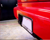 Downforce Carbon Fiber License Plate Garnish Acura NSX 91-05