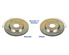 EBC Brakes GD Drilled and Slotted Sport Front Rotor Mazda RX7 89-90
