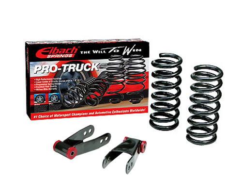 Eibach Pro Truck Stage 1 Lowering Kit GMC Sierra 1500 ALL Cabs V8 2WD 07-12