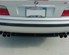 Eisenmann Catback Exhaust Quad Round Tip BMW E36 M3 95-99