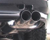 Eisenmann Axle-back Exhaust Quad Tip 83mm BMW E63-E64 650Ci 06-10