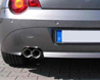 Eisenmann Axle-back Exhaust Dual Round Tip BMW E85-E86 Z4 Stock Bumper 03-06