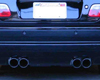 Eisenmann Axle-back Exhaust Quad Round Dbl Wall Tip 83mm BMW E46 M3 3.2L 01-06