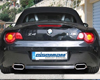 Eisenmann Axle-back Exhaust Dual Flat Oval Tip BMW E85-E86 Z4 Stock Bumper 03-06
