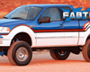 Fabtech 6in Performance System Dirt Logic Shocks Ford F-150 4WD 04-08