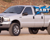 Fabtech 6in Basic Lift System Dirt Logic Shocks Ford F-250 Super Duty 2WD 05-07