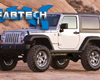 Fabtech 5in Short Arm System with Dirt Logic Shocks Jeep Wrangler JK 07-08