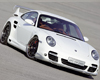 Gemballa GT Silver Carbon Front Lip Spoiler Porsche 997 TT 07-09