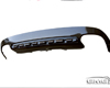 GMG Racing WC Carbon Fiber Rear Valance & Extension Lip Audi S5 08-10