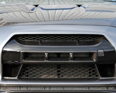 Top Secret Carbon Fiber Intake Grill Nissan GT-R R35 09+