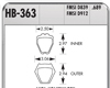 Hawk HP Plus Front Brake Pads Audi Allroad Quattro (8pad)  04-06