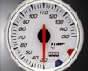 HKS RS DB Temperature Meter 60mm Electronic White