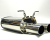 HKS Sport Axle Back Dual Tip Exhaust Infiniti G35 Sedan 03