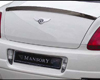 Mansory Carbon Fiber Rear Spoiler Bentley Continental GT 03-10