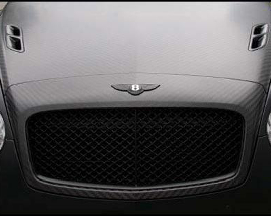 Mansory Carbon Fiber Grill Mask Bentley Continental GT Speed 03-10