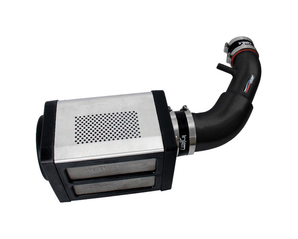 Injen Power Flow Air Intake System Wrinkle Black Jeep Wrangler 3.8L V6 07-11