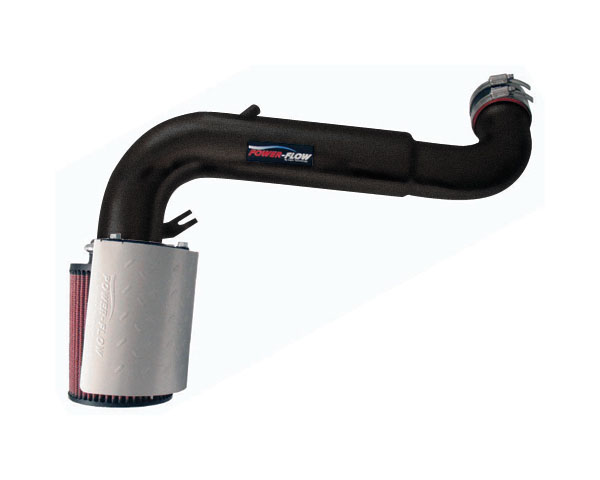 Injen Power Flow Air Intake System Wrinkle Black Dodge Dakota 4.7L V8 w/o Cruise Control 00-04