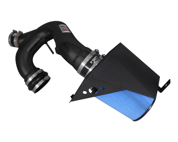 Injen Power Flow Air Intake System Wrinkle Black Ford F-150 3.5L Ecoboost 12+