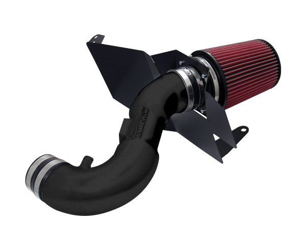 Injen Power Flow Air Intake System Wrinkle Black Ford Mustang 4.0L V6 07-09