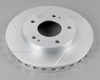 Power Slot Front Left Cryogenic Slotted Rotors Chevrolet Corvette C4 HD Suspension 89-96