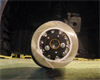 RacingBrake Two-Piece Rear Rotor Slotted Nissan 370Z Sport 2009