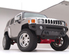 Rancho Suspension System 4in- 3in Lift Black Finish Hummer H3 05-07