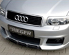 Rieger New Design Carbon Look Center Splitter for Front Bumper Audi A4 B6 Type 8E 02-05