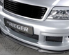 Rieger Carbon Look DTM Front Splitter for Front Bumper Audi A6 C5 4B 98-04