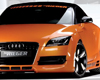 Rieger Carbon Look Center Splitter for Front Spoiler Audi TT 8J 07-12