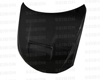 Seibon Carbon Fiber OEM-Style Hood Subaru WRX STI Sedan 08-12