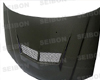 Seibon Carbon Fiber VSII-Style Hood Honda Civic 01-03