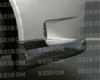 Seibon Front Carbon Fiber OEM Style Lip Spoiler Honda S2000 00-03