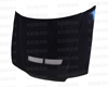 Seibon Carbon Fiber SIS-Style Hood Honda Civic HB 88-91