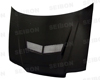 Seibon Carbon Fiber VSII-Style Hood Honda Civic HB 88-91