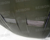 Seibon Carbon Fiber XT-Style Hood Honda Civic 99-00