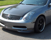 Seibon Front Carbon Fiber VS-Style Lip Spoiler Infiniti G35 03-05