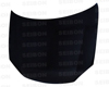 Seibon Carbon Fiber OEM-Style Hood (Shaved) Volkswagen Golf GTI 06-08