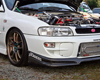 Seibon Front Carbon Fiber PV-Style Lip Spoiler Subaru Impreza 99-01