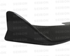 Seibon Front Carbon Fiber AE-Style Lip Spoiler Mazda RX8 04-05