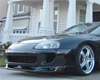 Seibon Front Carbon Fiber TJ-Style Lip Spoiler Toyota Supra 93-98