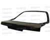 Seibon Carbon Fiber OEM-Style Rear Hatch Trunk Lid Acura Integra 90-93