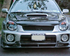 Seibon Front Carbon Fiber CW-Style Lip Spoiler Subaru WRX 02-03