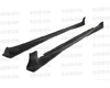 Seibon Carbon Fiber OEM Style Side Skirts Toyota Yaris Liftback 07-08