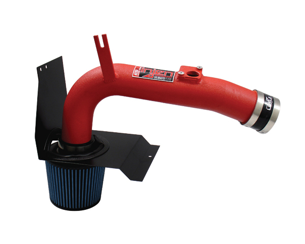 Injen Cold Air Intake Wrinkle Red Subaru WRX 08-12 / STI 08-11